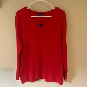 Red Tommy Hilfiger shirt. Size XL. NWT.